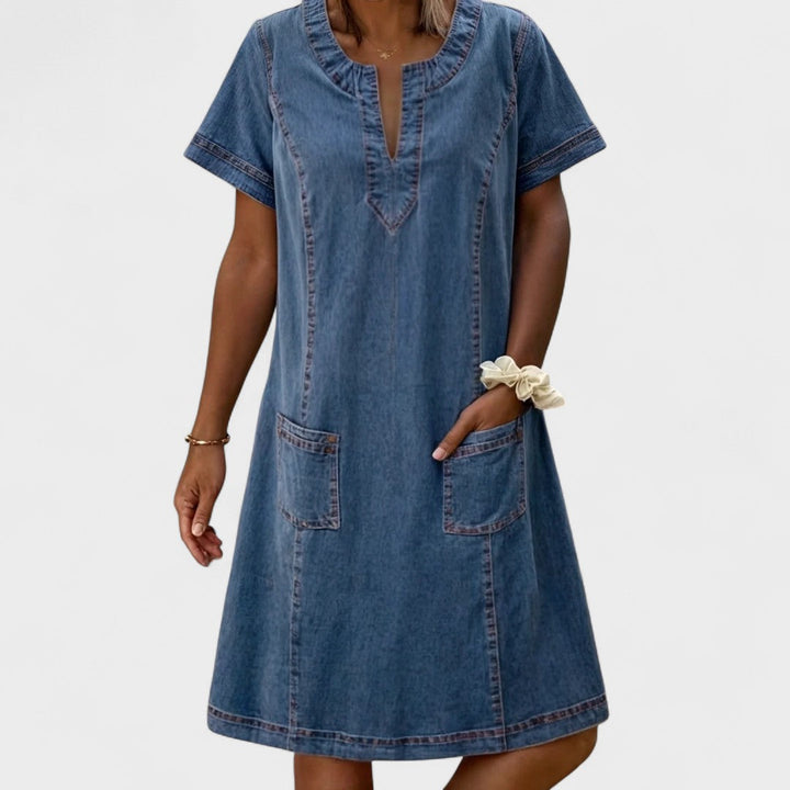 Julia - Soft Denim Dress