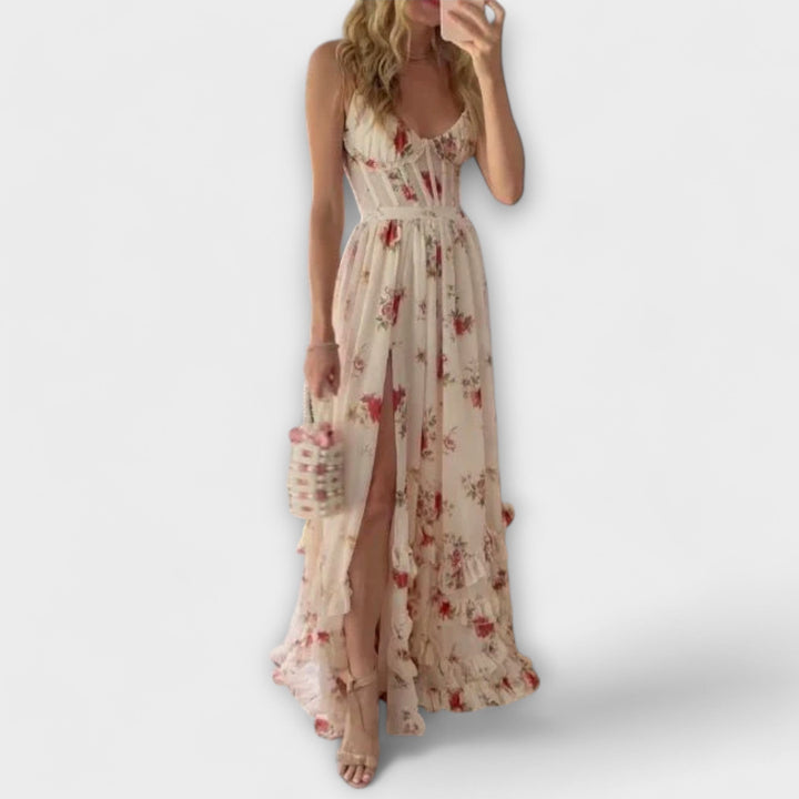 Joana - Dress with Floral Pattern