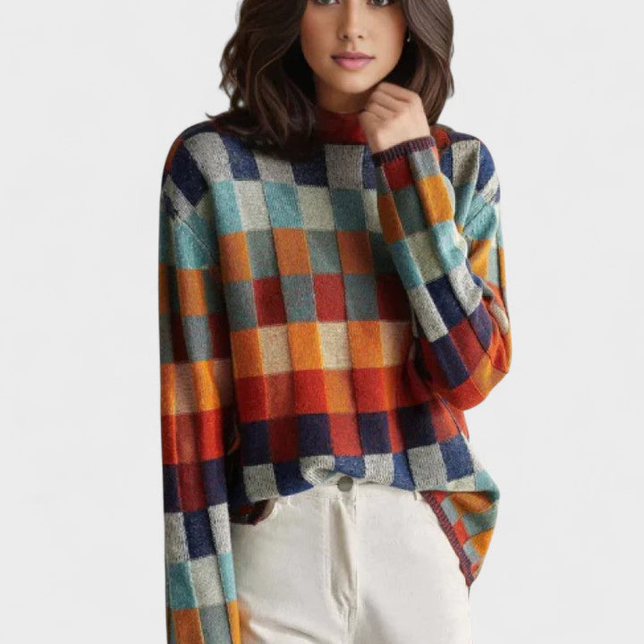 Teresa - High Neck Cashmere Jumper
