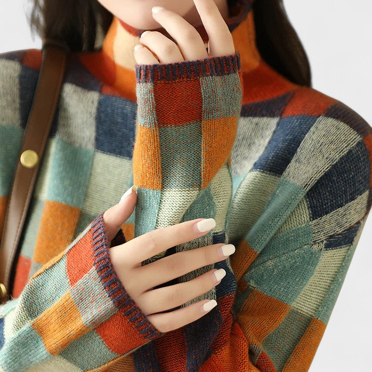 Teresa - High Neck Cashmere Jumper