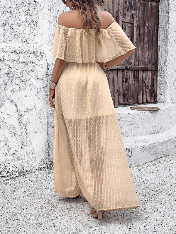 Beatriz - Maxi dress with off-the-shoulder design