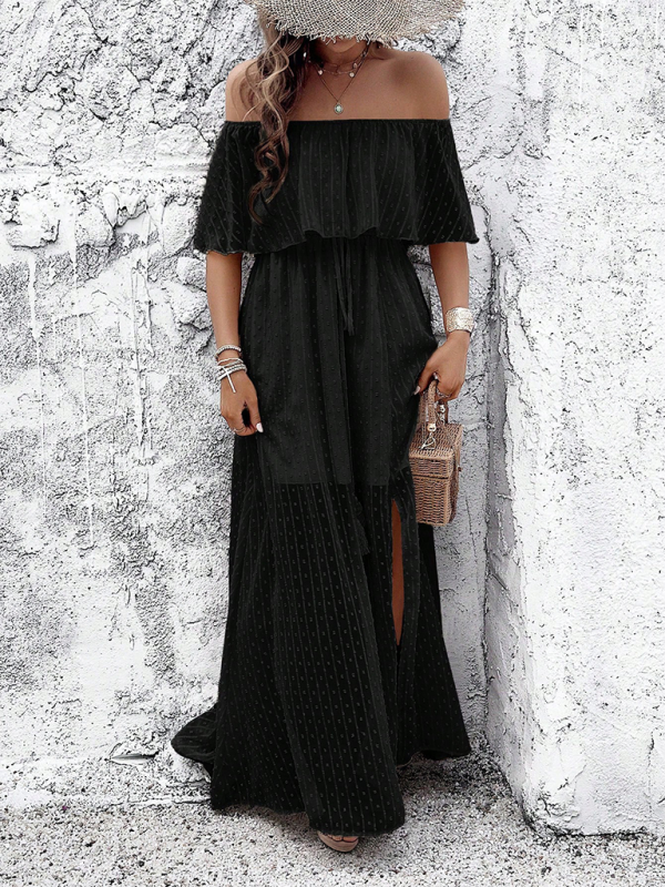 Beatriz - Maxi dress with off-the-shoulder design