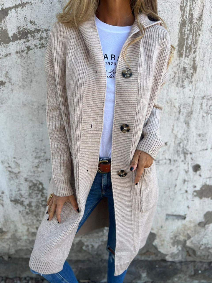 Victoria | Long and Elegant Knit Coat