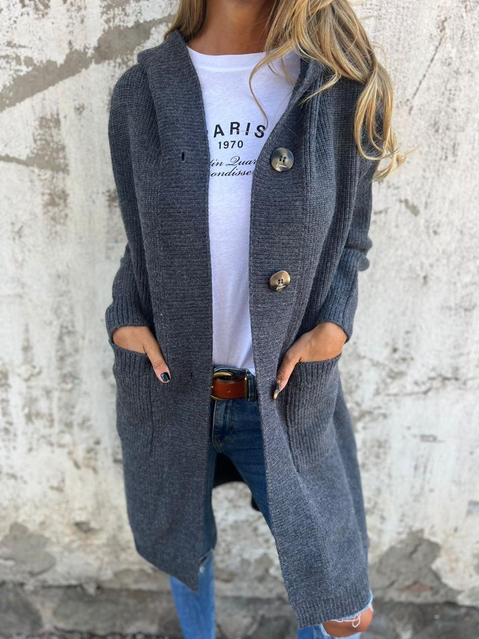 Victoria | Long and Elegant Knit Coat