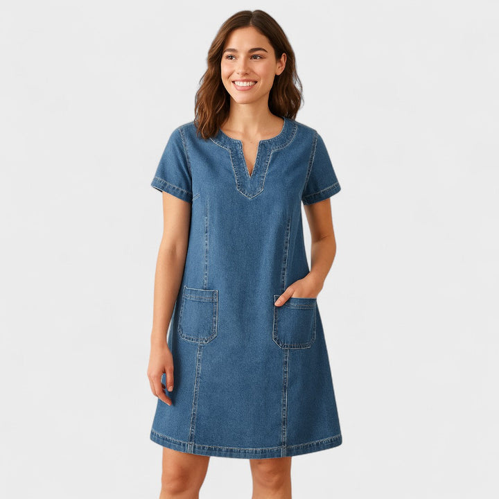 Julia - Soft Denim Dress