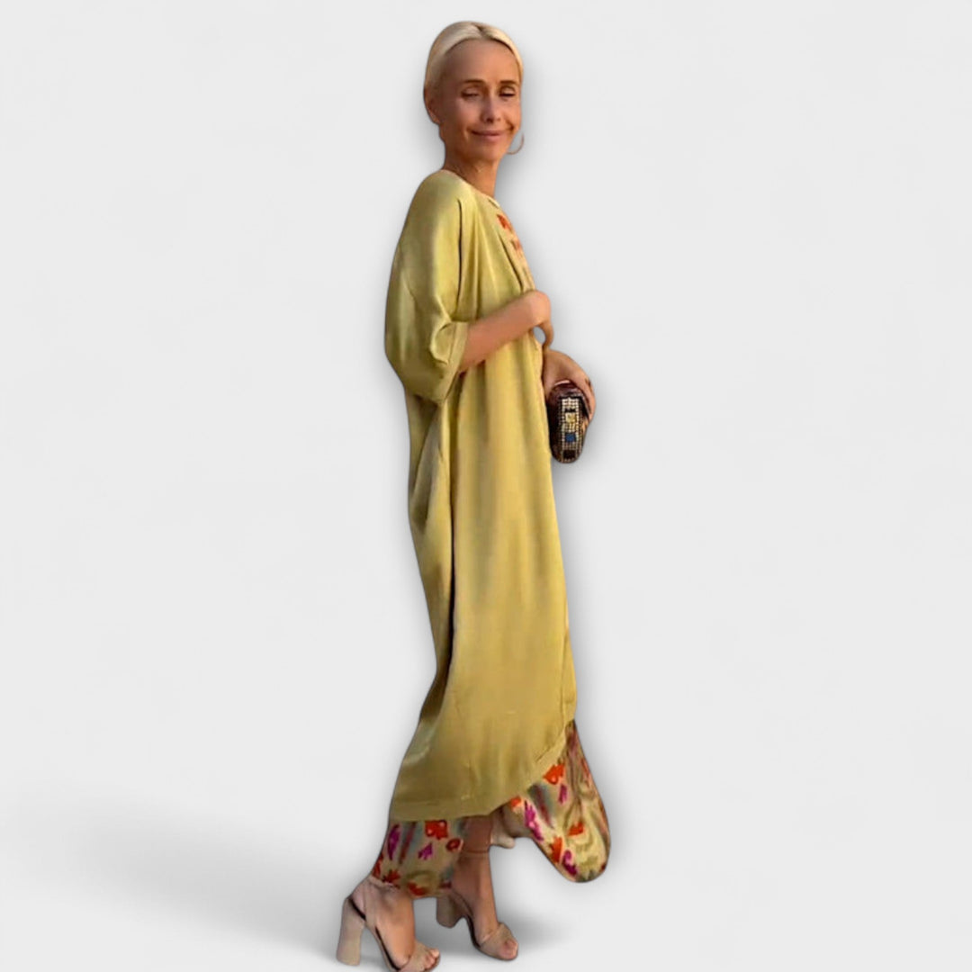 Julia – Maxi dress with matching cardigan