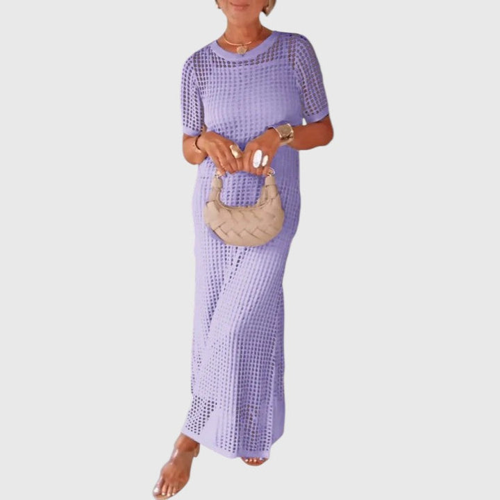 Rute - Long dress with cut-outs