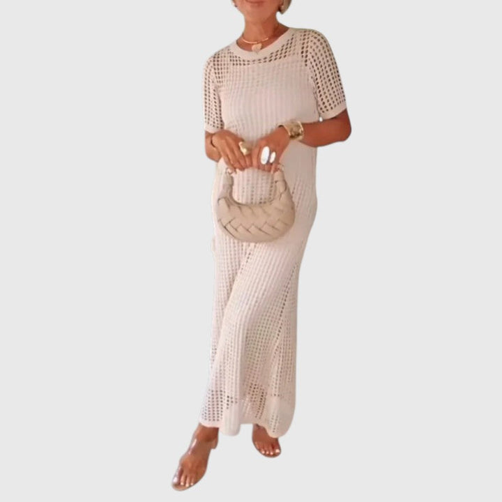 Rute - Long dress with cut-outs