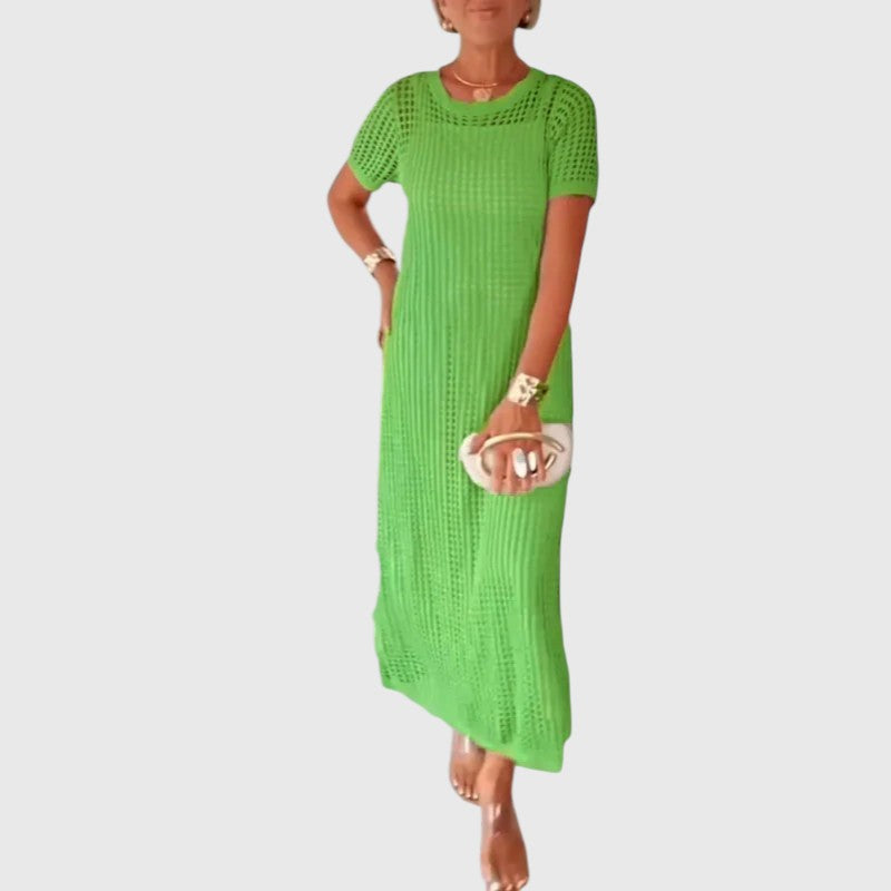 Rute - Long dress with cut-outs