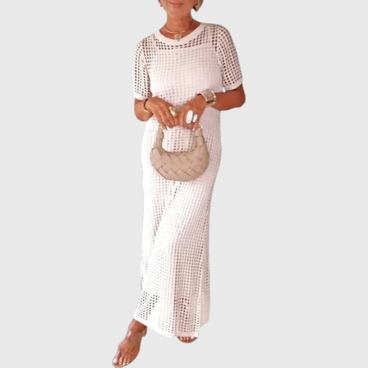 Rute - Long dress with cut-outs